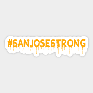 san jose strong Sticker